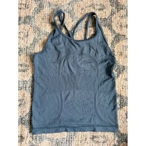 Lululemon 'Swiftly Tech' Strappy Tank Top Size 4 Excellent Condition